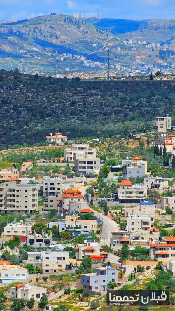 صور من قرية قبلان بتاريخ 5-4-2025، نقلاً عن صفحة قبلان تجمعنا