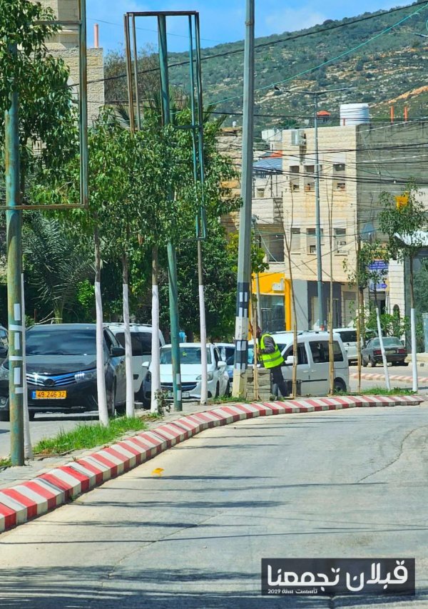 صور من قرية قبلان بتاريخ 5-4-2025، نقلاً عن صفحة قبلان تجمعنا