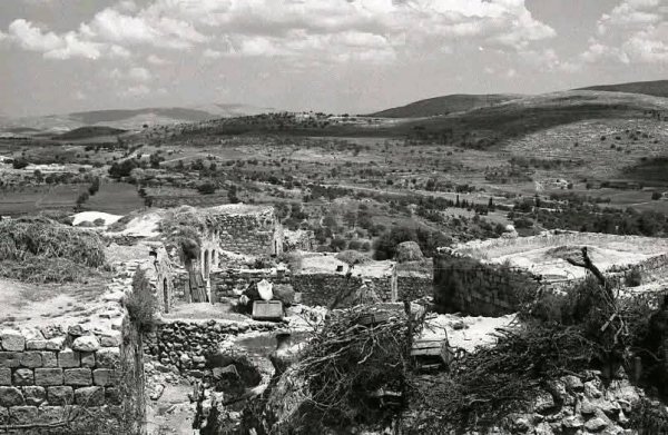 قرية سنجل عام 1968 / رام الله