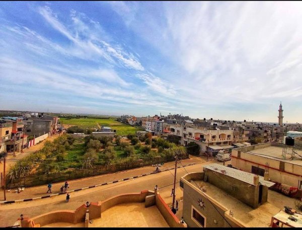 صور بلدة خزاعة شرقي محافظة خان يونس قبل الحرب