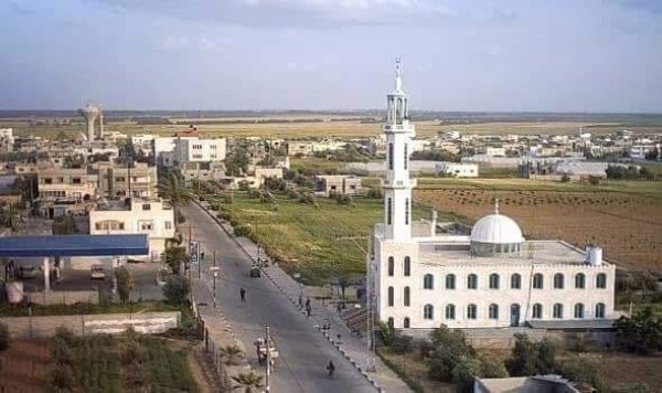 صور بلدة خزاعة شرقي محافظة خان يونس قبل الحرب