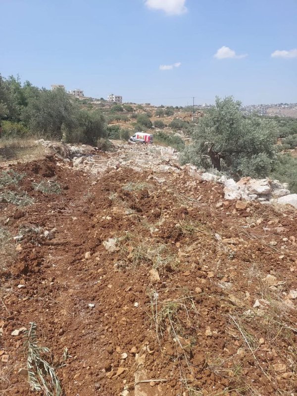 صور من أراضي قرية دير السودان، نقلاً عن صفحة مجلس قروي دير السودان