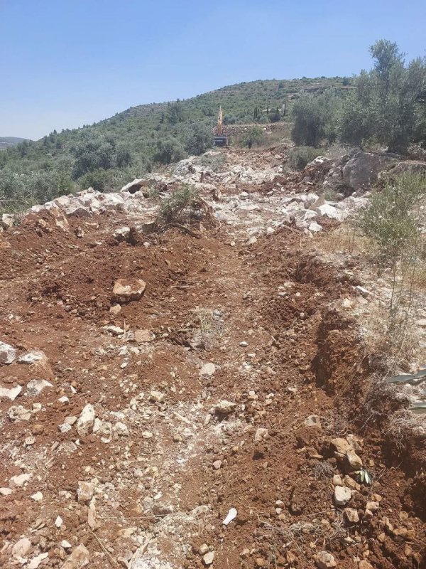 صور من أراضي قرية دير السودان، نقلاً عن صفحة مجلس قروي دير السودان