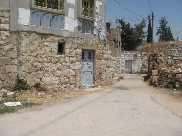 البيوت القديمة في قرية بدرس