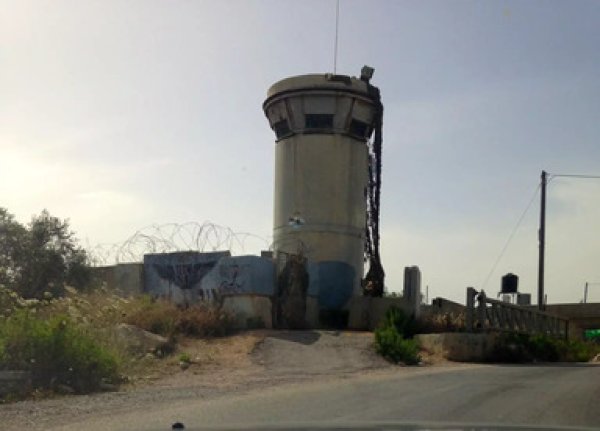 برج مراقبة وحاجز للاحتلال /قرية كفل حارس