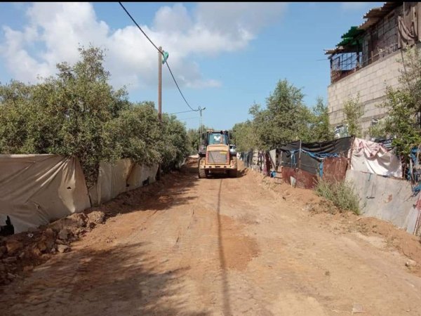 الأراضي الزراعية والمشروع الزراعي في القرية، نقلاً عن صفحة بلدية أم النصر الرسمية على فيسبوك