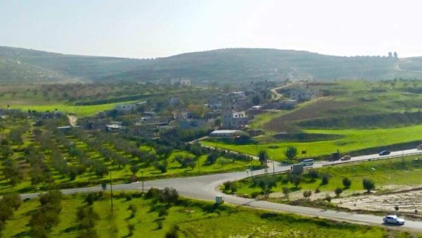 أراضي قرية المنصورة جنوبي مدية جنين