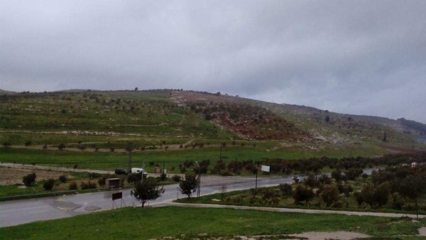 أراضي قرية المنصورة جنوبي مدية جنين