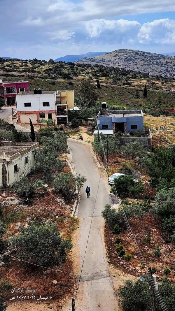 من قرية المطلة شرق جنين تصوير يوسف تركمان