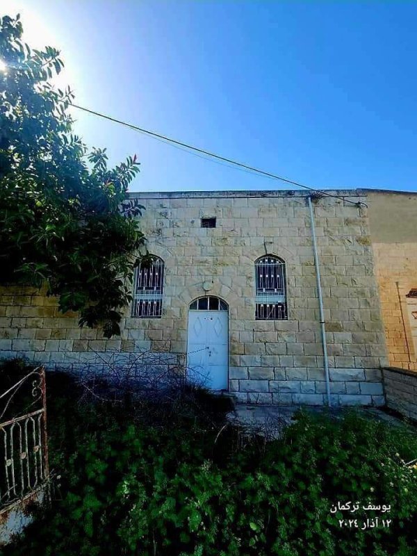 بعض البيوت القديمة من قرية تلفيت جنوب جنين تصوير يوسف تركمان