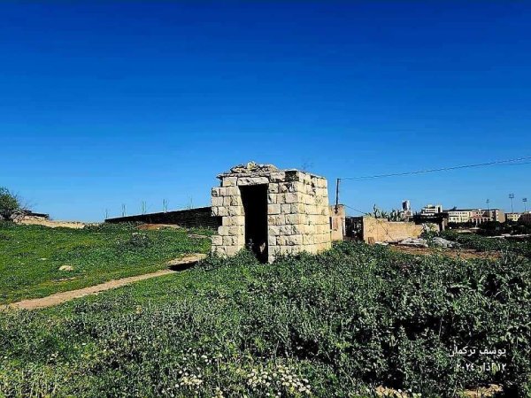 بعض البيوت القديمة من قرية تلفيت جنوب جنين تصوير يوسف تركمان