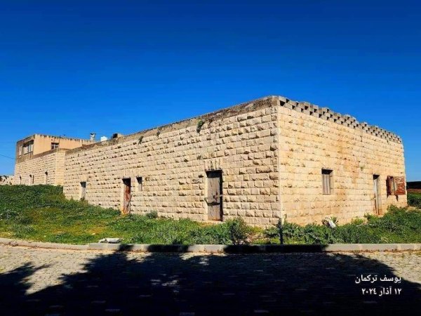 بعض البيوت القديمة من قرية تلفيت جنوب جنين تصوير يوسف تركمان