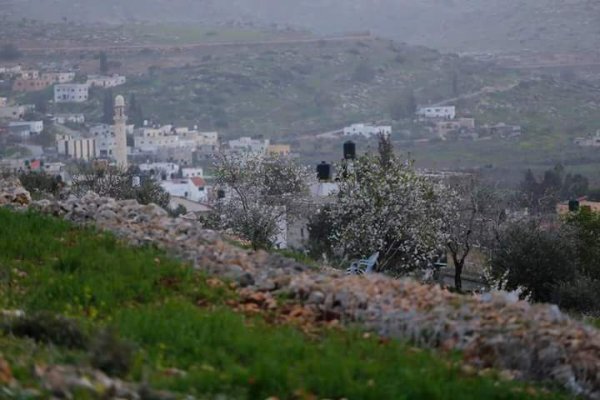 صورة من أراضي قرية جلبون شرقي جنين