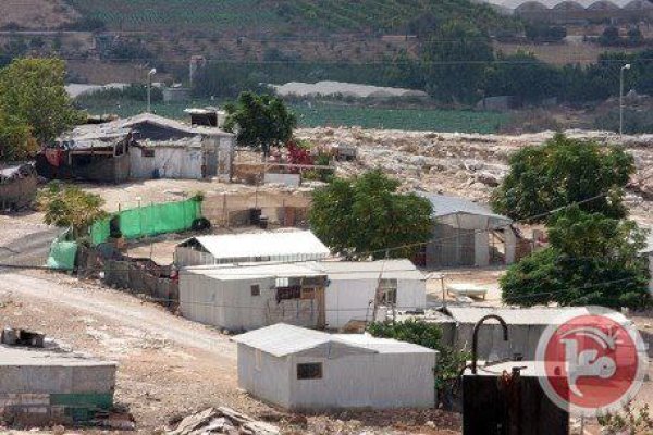 صور من قرية عرب أبو فردة شرق مدينة قلقيلية، نقلاً عن موقع قناة معاً