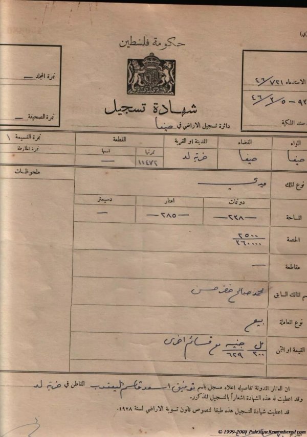  | موسوعة القرى الفلسطينية