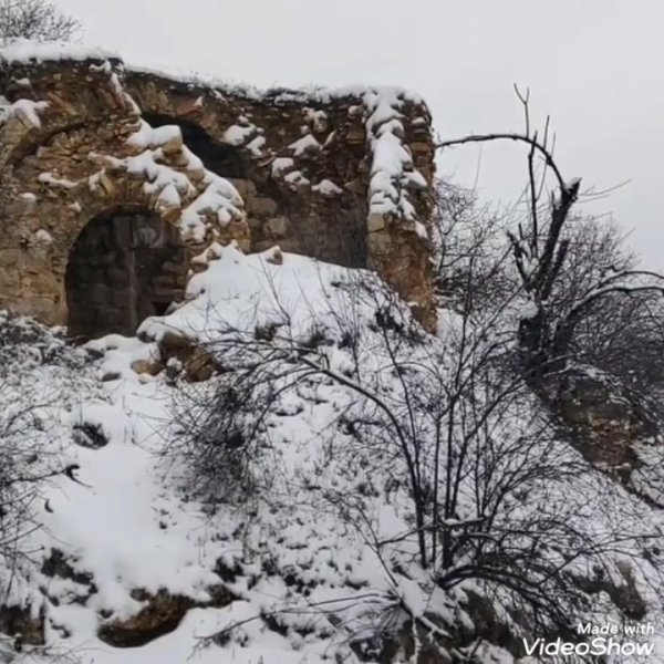 الثلوج في قرية صوبا