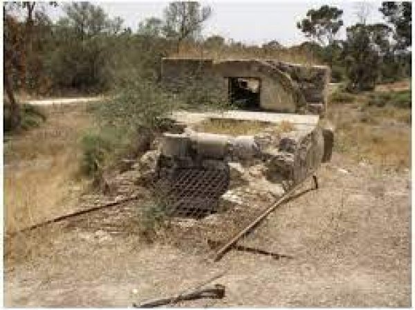 قرية جولس المهجرة فضاء غزة