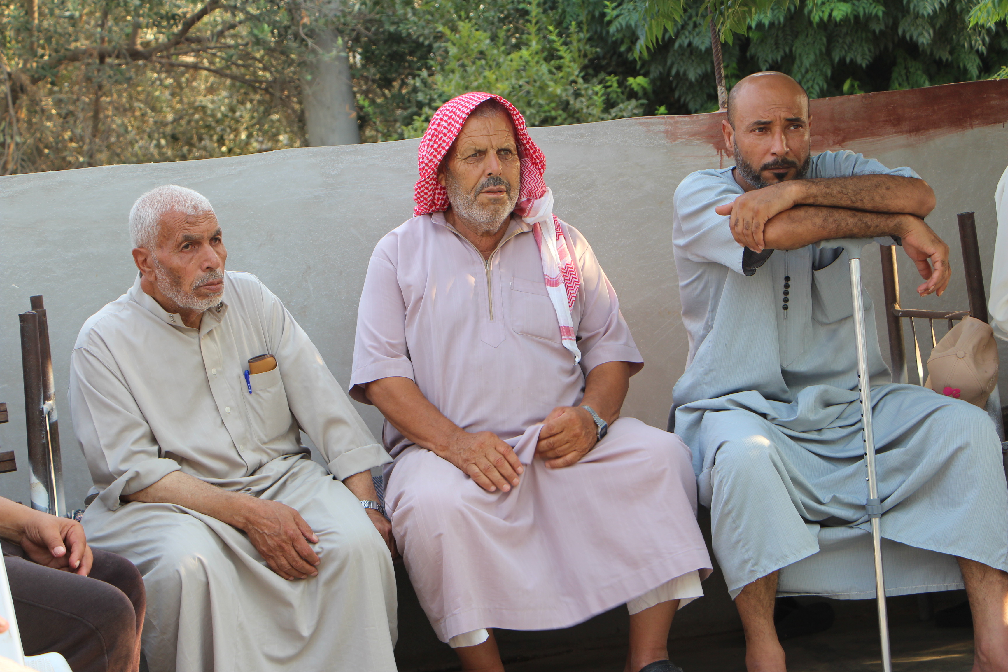 صور من لقاءنا بأبناء تجمع جلين شمال غربي محافظة درعا السورية، معظم ينحدرون من قرى سهل الحولة المهجرة