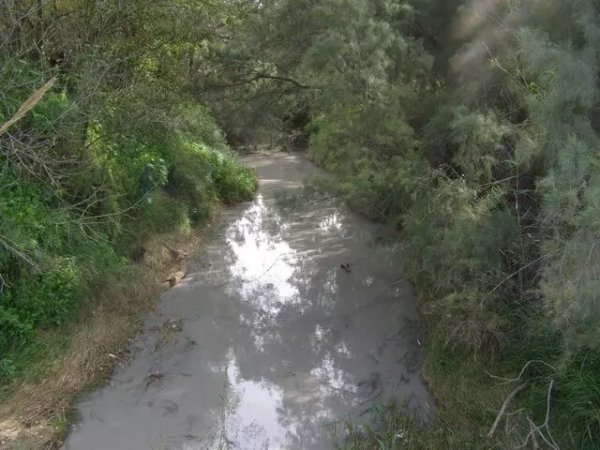 وادي الحسي عند مروه في قرية سمسم، نقلاً عن موقع فلسطين في الذاكرة