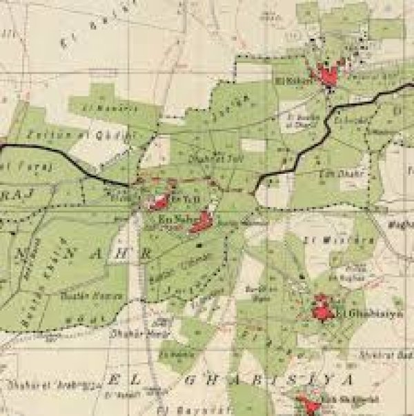 خريطة قرية النهر