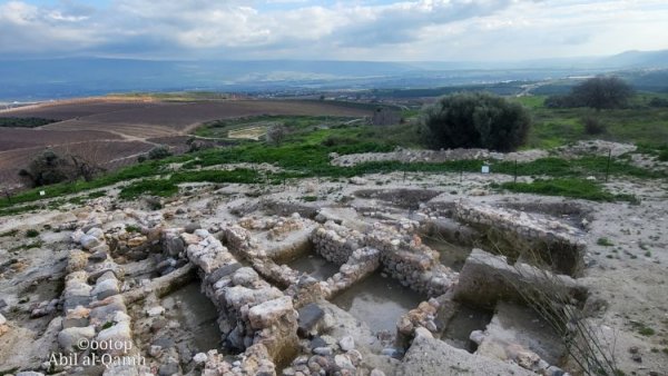صور حديثة لأراضي قرية آبل القمح نقلاً عن موقع القيامة