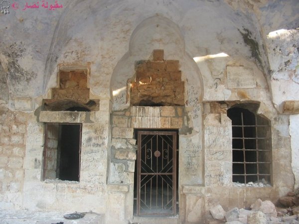 المدخل إلى مقام النبي يوشع، بعدسة مقبولة نصار