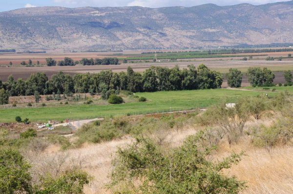 إطلالة من أراضي غرابة، نقلاً عن موقع فلسطين في الذاكرة