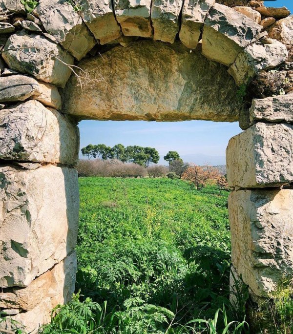 ما بقي من آثار ومباني قرية قدس، بعدسة د. أنيسة نصار