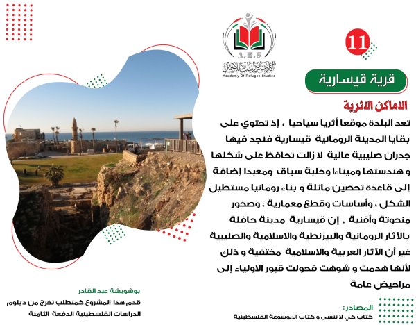 الأماكن الأثرية في قيسارية