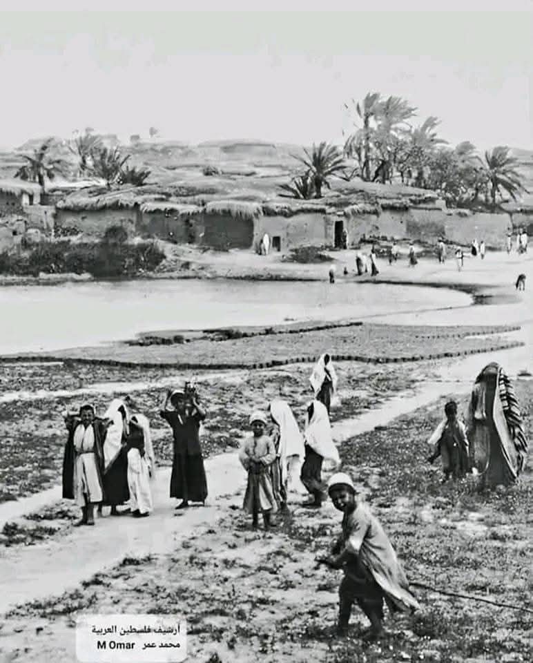 قرية اسدود قضاء مدينة غزة / فلسطين،  عام 1880