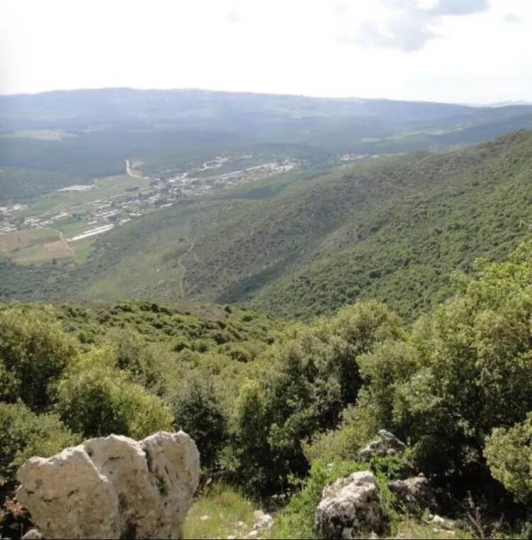 أودية قرية ميرون نقلاً عن موقع فلسطين في الذاكرة