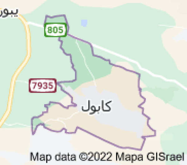 خريطة قرية كابول